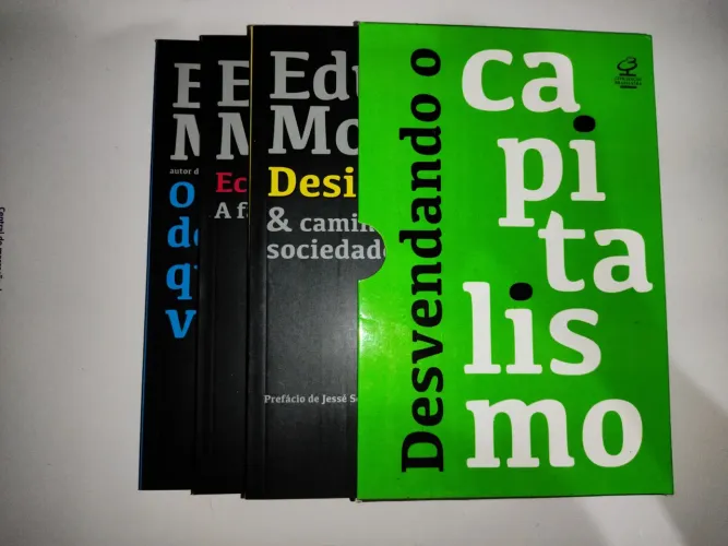 Box de Livros Eduardo Moreira - Desvendando o Capitalismo