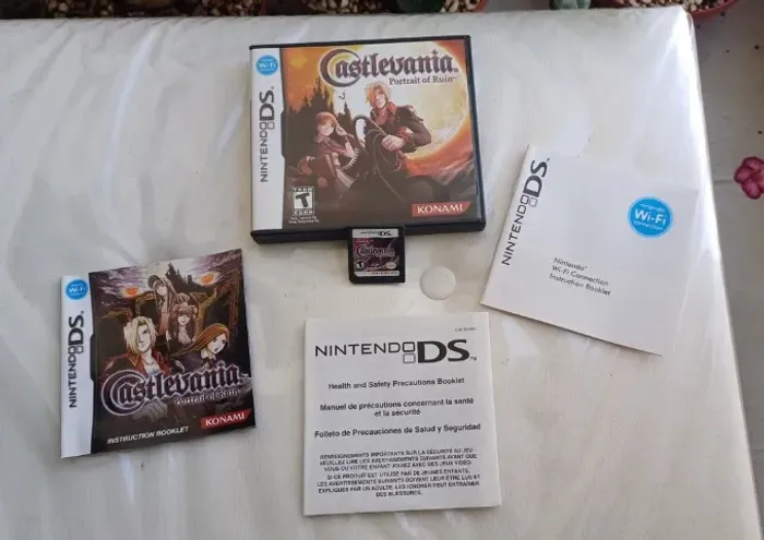 Castlevania Portrait Of Ruin Nintendo Ds Original Impecável