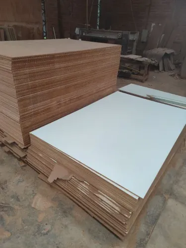 MDF branco TX chapa 1.83x 2.75 com serviço de corte