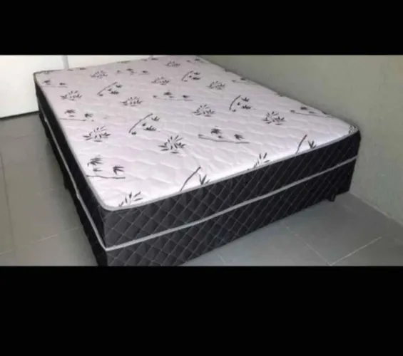 Cama Box Casal com Colchão ENTREGA GRATUITA