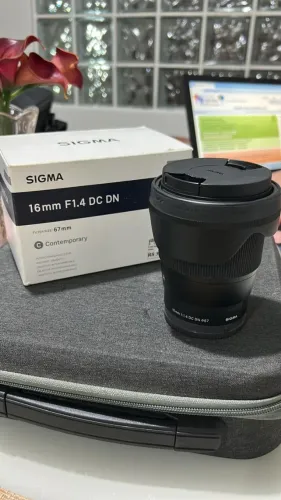 LENTE SIGMA 16MM 1.4 FOR SONY