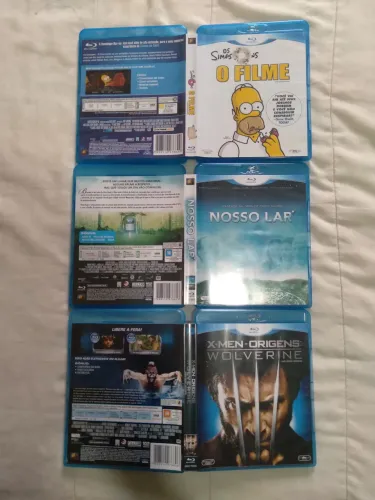 BLU-RAY DISCS DIVERSOS (VALORES NA DESCRIÇÃO)