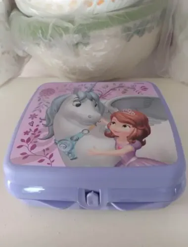 Porta Sanduíche Princesa Sofia - Tupperware Importada