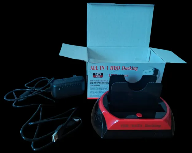 Docking station para HD SATA e IDE Desktop e notebook. Somente HD