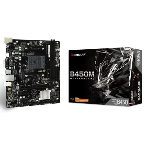 Placa Mãe Biostar B450MHP, Chipset B450