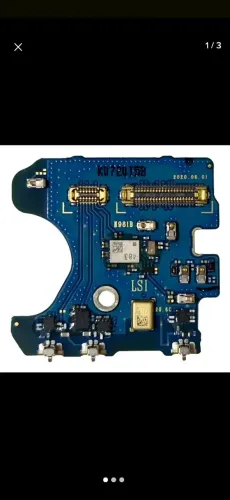 Placa Sub Rede E Mic Galaxy Note 20 Ultra Original Retirada