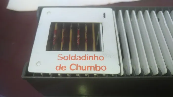Slides Soldadinho de Chumbo, do 1 ao 22, antigo, bom estado, envio.