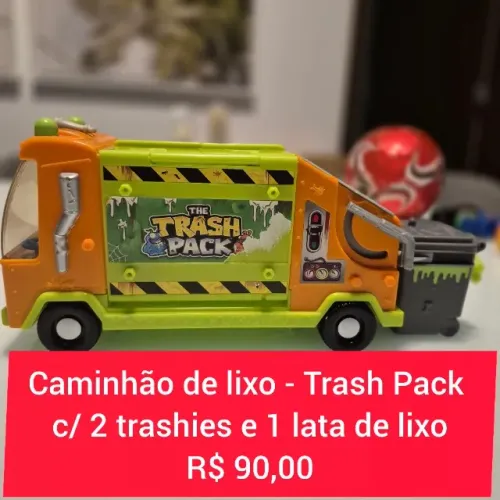 Caminhão de Lixo The Trash Pack