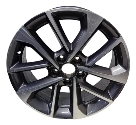 Roda  Avulsa Liga Leve Original Chery Tiggo Aro 17 Detalhe Prateado