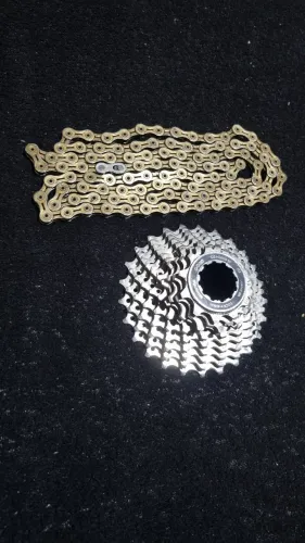 Cassete e Corrente 10 velocidades shimano