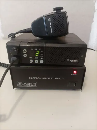 Estação Fixa com rádio Motorola GM-300 VHF