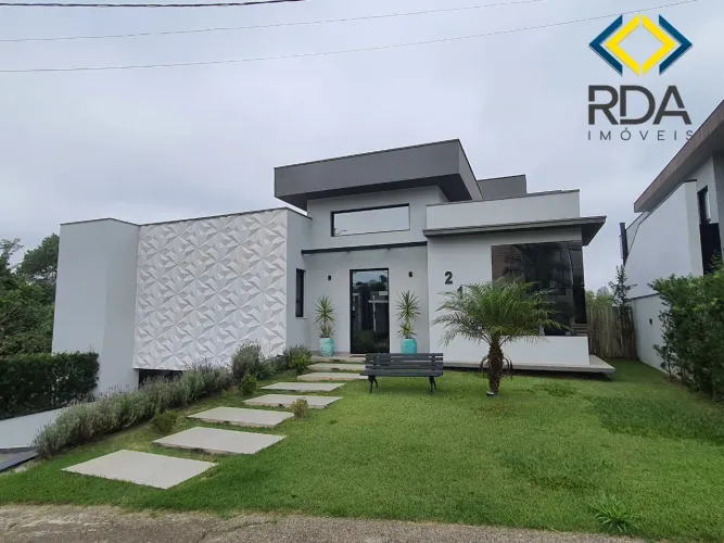 Residência em Condomínio de Luxo no Jardim Reserva Bom Viver de Indaiatuba-SP: 3 quartos,