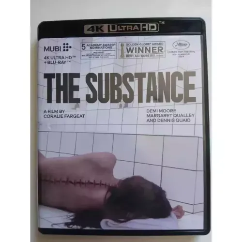 4K/Blu-ray A Substância ler descrição
