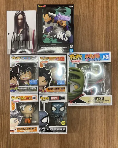 Funko Pop e Action Figure - Lote Ruggery