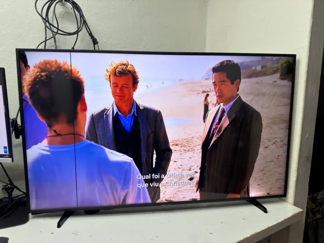 Tv 55? Samsung smart. Com linha
