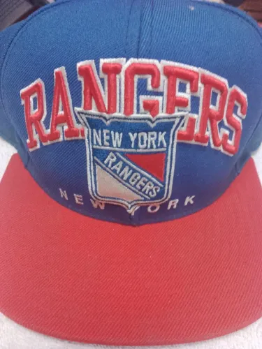 Boné Rangers azul vintage  NHL  Raro!