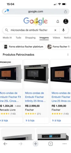 Microondas fisher