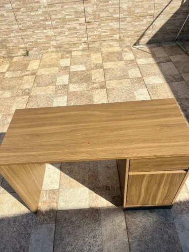 Mesa Escrivaninha Para Escritório Com Gaveta E Porta Madeira Home!!
