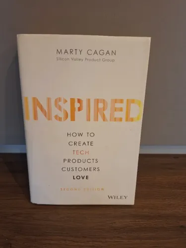 Livro "Inspired How to Create Tech Products Customers Love" Marty Cagan