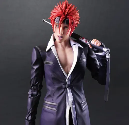 FINAL FANTASY VII REMAKE / REBIRTH PLAY ARTS KAI ACTION FIGURE - RENO LACRADO