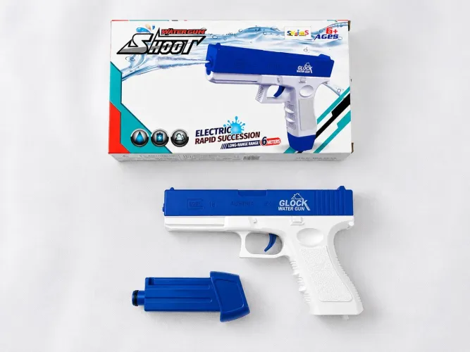 Pistola de Água Elétrica Recarregável Water Gun Shoot - Nova Lacrada