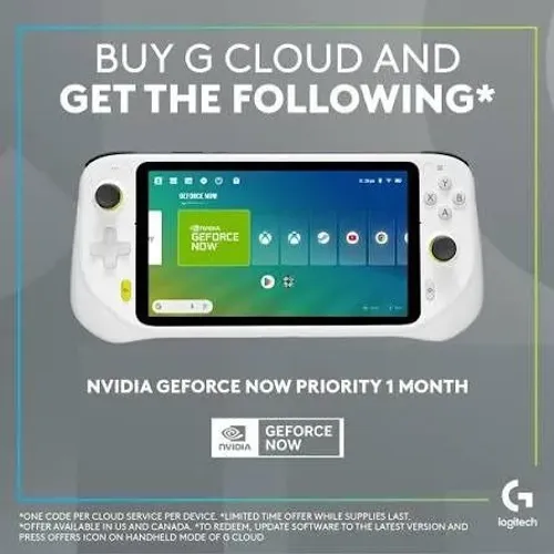 Logitech gcloud video game portatil