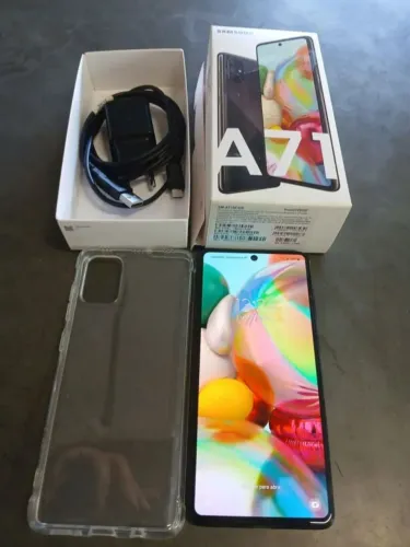 CELULAR A71 SEM DETALHE NA CAIXA COM NOTA DE COMPRA