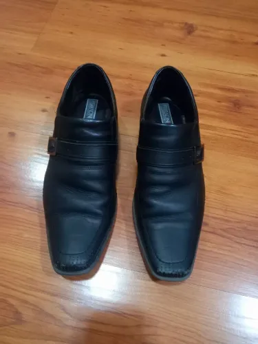 Sapato Ferracini couro natural - Número 42