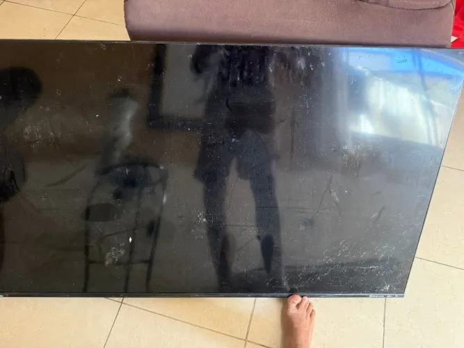 Televisão placa queimada 55 polegada 