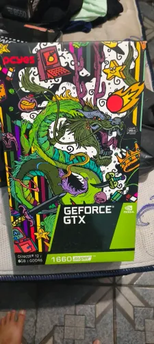  Placa de Vídeo PCYES NVIDIA GeForce GTX 1660 Super 6GB GDDR6 (Com Caixa)