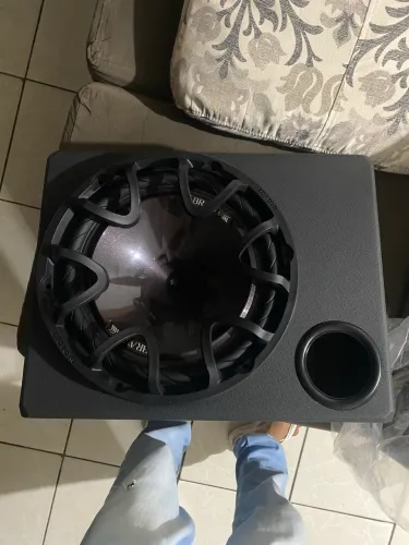 Sub + Caixa dultada + módulo e fiação da bateria
