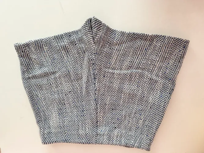 Saia tweed azul - Zara