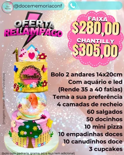BOLO AQUÁRIO
