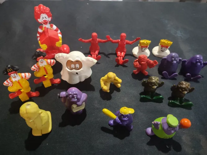 Lote Turma Ronald McDonald's anos 90