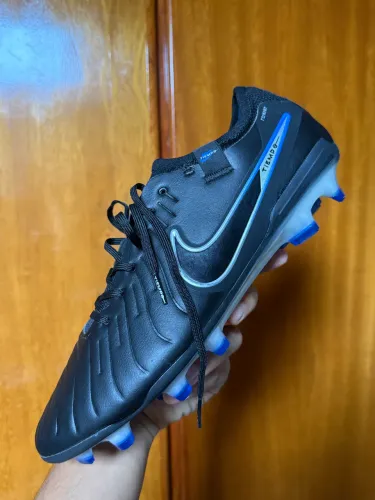 Chuteira Campo Nike Tiempo 10 Legend Elite Preta Tamanho 43Bra