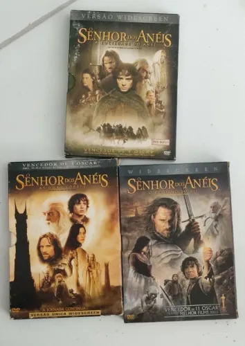 O Senhor dos Anéis - DVDs Originais
