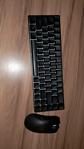 Oferta: teclado raven 68 + attack shark R1 gamer
