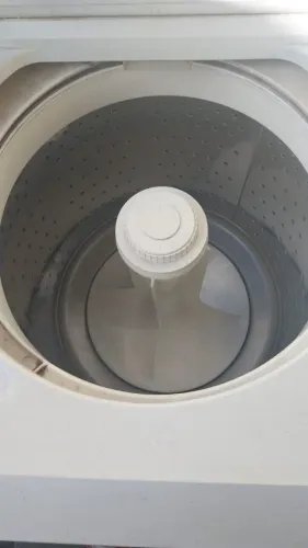 Máquina de lavar Brastemp mondial retrô funcionando lavadora roupa