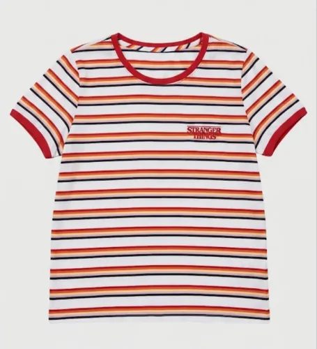camiseta cropped stranger things listrada g