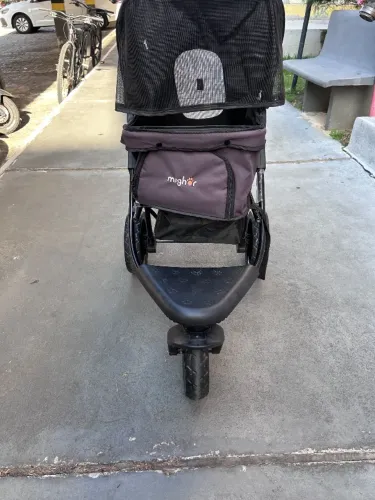 Carrinho de passeio para pet, animal de estimação de grande porte até 25 Kg Mighor