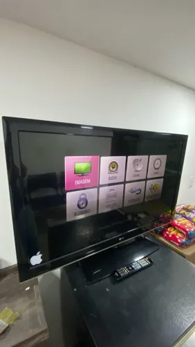 TV LG LED 42 POLEGADAS ? COMPLETA E FUNCIONANDO PERFEITAMENTE!
