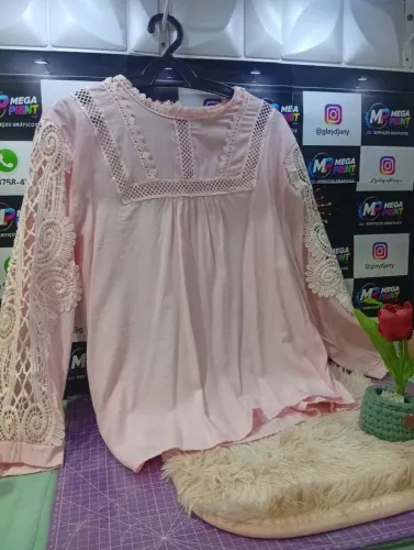 Blusa rosa