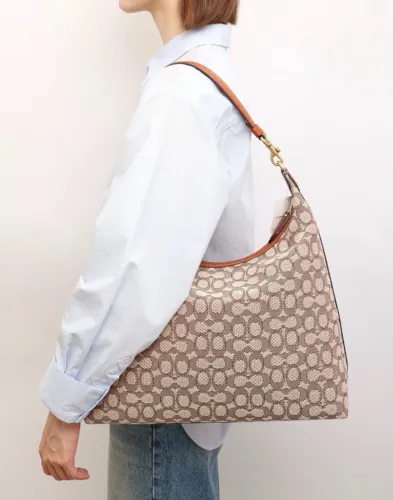 Coach Juliet Shoulder 38 em Signature Textile Jacquard