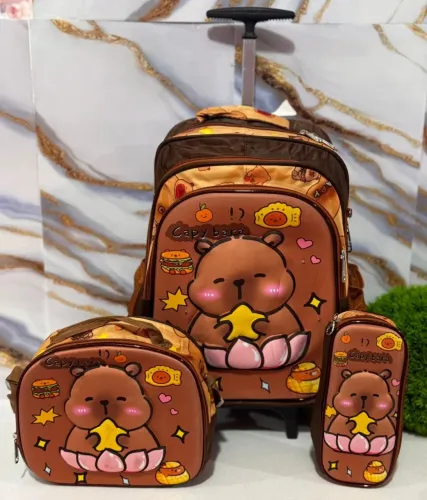 Lindos kits de mochilas capivaras ?