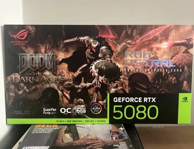 Asus ROG Astral RTX 5080 Doom Edition OC