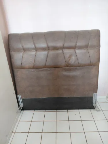 Vendo cabeceira cama box casal