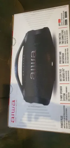 Caixa de Som Aiwa Boombox Plus Bluetooth - Potente e Resistente