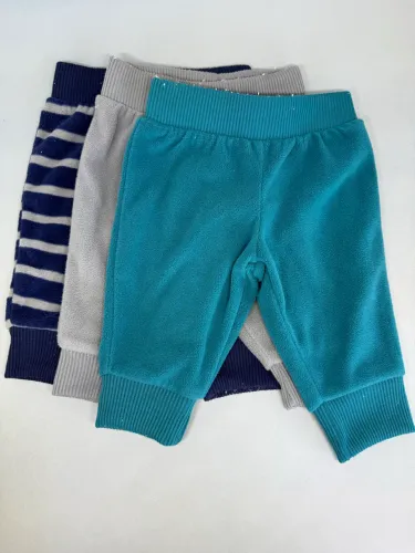 Kit 3 calça Carters 0 a 3