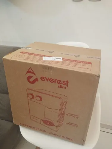 Purificador Everest Silm Prata na Caixa