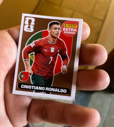 Figurinha Extra - Bronze - Cristiano Ronaldo - Copa 2026